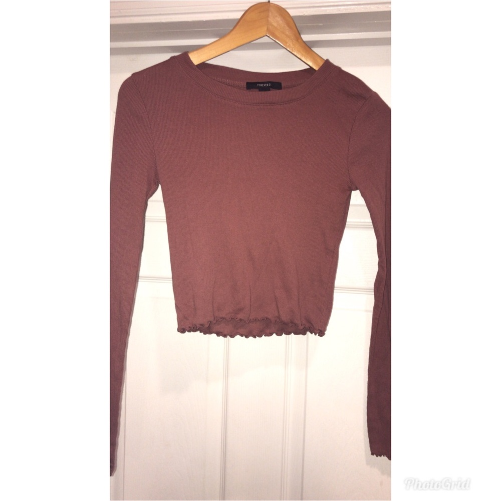 Forever 21 long sleeve blouse